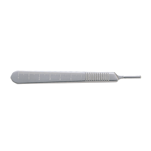 MILTEX SCALPEL HANDLES - 4L Scalpel Handle, 8", Fits Blade Sizes 20, 21, 22, 23 & 25 | Quantity - 1x EA