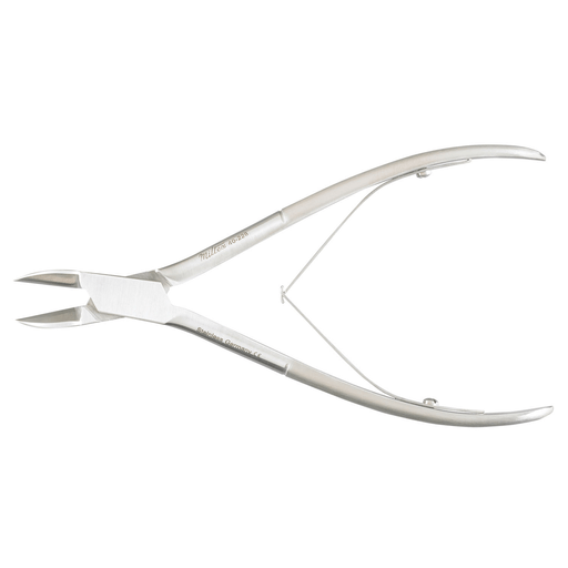 MILTEX NAIL NIPPERS - Nail Nipper, 5", Stainless, Angled Concave Jaws, Double Spring | Quantity - 1x EA