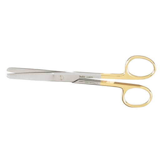 MILTEX STANDARD PATTERN OPERATING SCISSORS - Operating Scissors, 4", Sharp-Sharp Points, Straight | Quantity - 1x EA