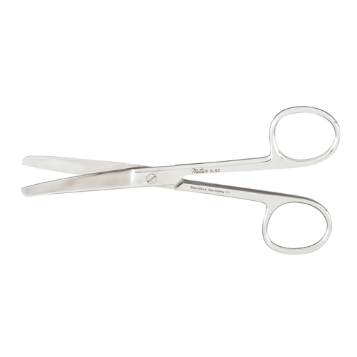 MILTEX STANDARD PATTERN OPERATING SCISSORS - Operating Scissors, 4", Sharp-Sharp Points, Straight | Quantity - 1x EA