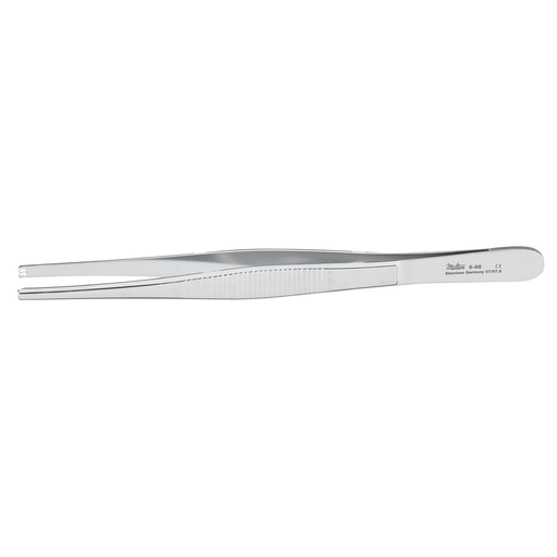 MILTEX TISSUE FORCEPS - Tissue Forceps, 4", 1x2 Teeth, Delicate, Fluted Handles | Quantity - 1x EA