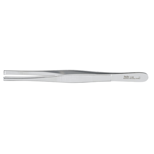 MILTEX TISSUE FORCEPS - Tissue Forceps, 4", 1x2 Teeth, Delicate, Fluted Handles | Quantity - 1x EA