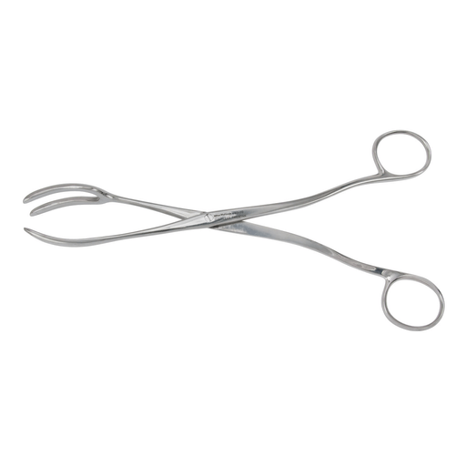 MILTEX MID-GRADE STERILIZER FORCEPS - 3-Prong Sterilizer Forceps, 8" | Quantity - 1x EA