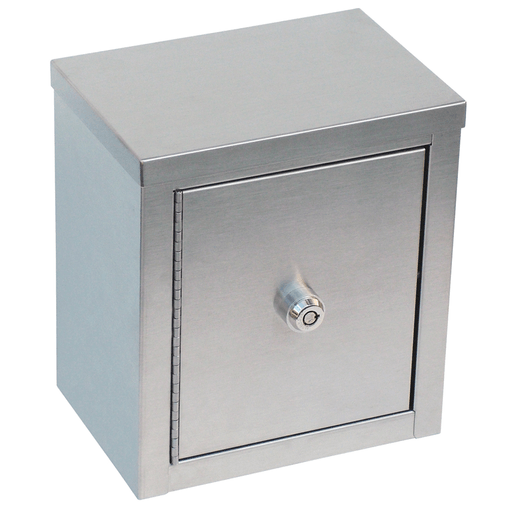 OMNIMED BEAM DOUBLE DOOR NARCOTIC CABINETS - Narcotic Cabinet & 2 Shelves, 15"H x 11"W x 4"D | Quantity - 1x EA