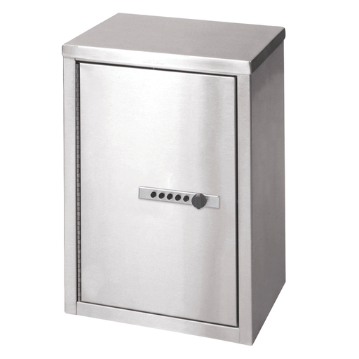 OMNIMED BEAM DOUBLE DOOR NARCOTIC CABINETS - Narcotic Cabinet & 2 Shelves, 15"H x 11"W x 4"D | Quantity - 1x EA