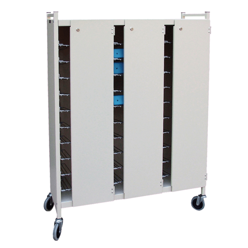 OMNIMED BEAM OMNICART FLAT STORAGE LOCKING PANELS - Flat Storage Locking Panel For 53" High Racks | Quantity - 1x EA