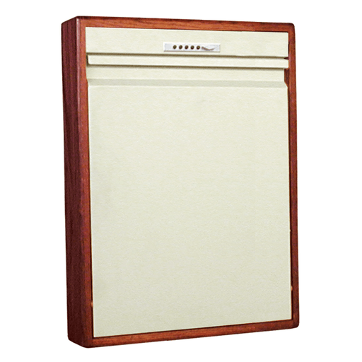 OMNIMED BEAM ELITE WALL DESKS - Wall Desk, Single Size, Manual Close, Flat Key, Oak | Quantity - 1x EA