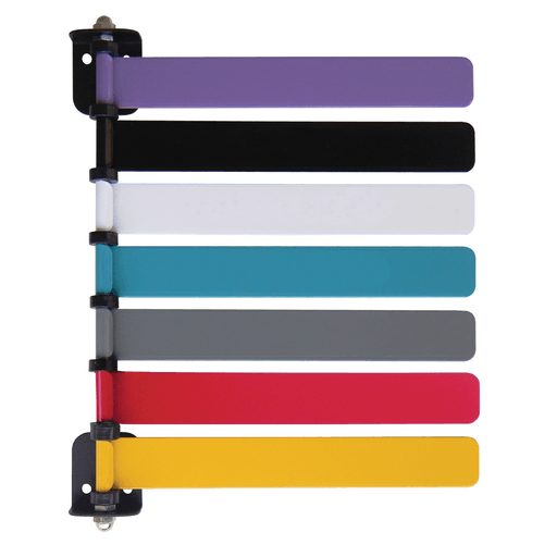 OMNIMED BEAM CUSTOM ROOM ID FLAG SYSTEM - Custom 12 Flag System, 4" | Quantity - 1x EA