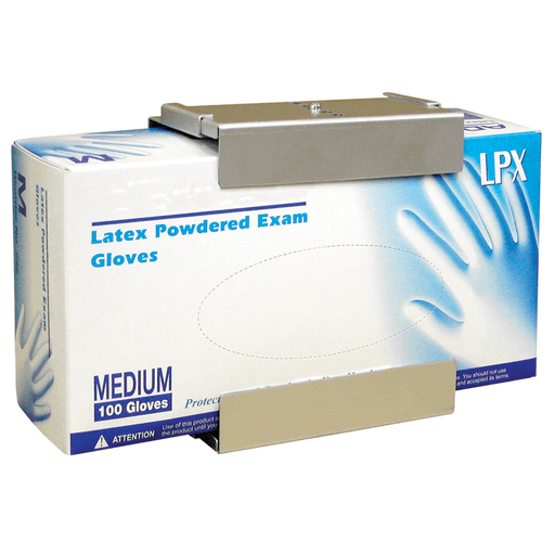 OMNIMED BEAM ADJUSTABLE GLOVE BOX HOLDER - Adjustable Glove Box Holder, Anodized Aluminum | Quantity - 1x EA