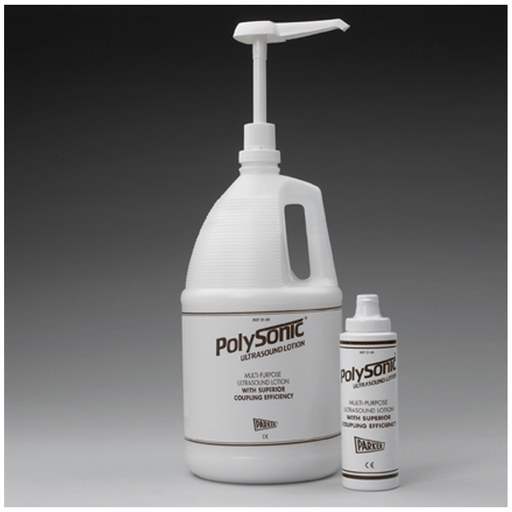 PARKER LABS POLYSONIC ULTRASOUND LOTION - Ultrasound Lotion, No Aloe Vera, Polypac Includes 4-1 Gal Containers, 2 Dispensers & 1 Pump (091027) | Quantity - 1x CS