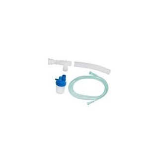 Nebulizers, T-Mouthpiece, 7 ft Tubing, 20 ml Cup (50 EA/CS) | Quantity - 1x CS50