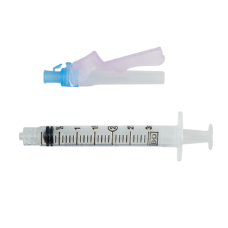 Syringe/Needle Combination, 3 ml | Luer Lock, 23G x 1", Detachable | (50 EA/BX, 6 BX/CS) | Quantity - 1x BX50