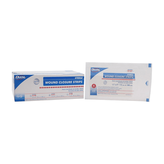 Wound Closure Strips, Reinforced, 1/2" x 4", (6 EA/PK | 50 PK/BX | 4 BX/CS) | Quantity - 1x BX300