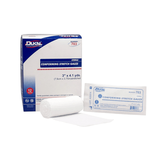 Stretch Gauze, Sterile, 3", Rolls (12 EA/BG | 8 BG/CS) | Quantity - 1x CS96