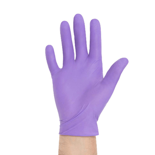 Exam Gloves, Nitrile, X-Small, Purple, 4.0 mil | Low Dermatitis (200 EA/BX | 10 BX/CS) | Quantity - 1x CS2K