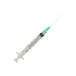 Syringe/Needle Combination, 3 ml | Luer Lock, 21G x 1 1/2", Low Dead Space Plunger (100 EA/BX | 10 BX/CS) | Quantity - 1x BX100