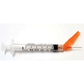 Syringes, Needle Combination, 3 ml | Safety, 25G x 5/8" (50 EA/BX | 8 BX/CS) | Quantity - 1x BX50