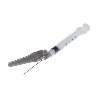 Syringes, Needle Combination, 3 ml | Safety, 23G x 1" (50 EA/BX | 8 BX/CS) | Quantity - 1x BX50