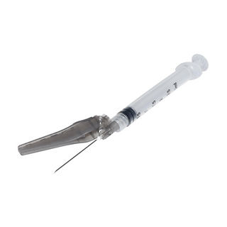 Syringe/Needle Combination, 3 ml | Safety, 23G x 1" (50 EA/BX | 8 BX/CS) | Quantity - 1x BX50