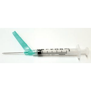 Syringe/Needle Combination, 3 ml | Safety, 21G x 1 1/2" (50 EA/BX | 8 BX/CS) | Quantity - 1x BX50