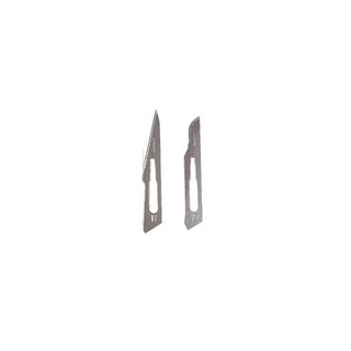 Scalpel Blades, Carbon Steel, Size 15, Surgical (100 EA/BX | 10 BX/CS) | Quantity - 1x BX100