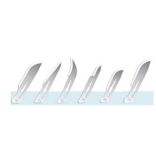 Blades, Scalpels, Stainless Steel, Size 11, (10 EA/BX | 10 BX/CS) | Quantity - 1x BX10