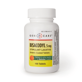 OTC | Bisacodyl, Tablets, 5 mg,  (100 EA/BT | 12 BT/CS) | Quantity - 1x BT100