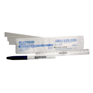 Surgical Skin Marker, Dual Tip | Fine - Regular, With Labels | Plus Gentian Violet (50 EA/BX) | Quantity - 1x BX50