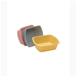 Wash Basins, Rectangular, 6 qt | 5.7 lt, Gray,  (50 EA/CS) | Quantity - 1x CS50