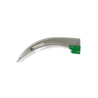 Laryngoscopes | Disposable, Mac | Metal, Size 4, Fiber Optic LED | Metal (10 EA/CS) | Quantity - 1x CS10