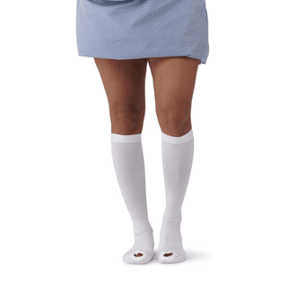 Anti-Embolism Stockings, Knee Length, Medium, Open Toe, Regular (12 PR/CS) | Quantity - 1x CS12