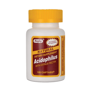 OTC | Acidophilus, Caplets, With Pectin | Rugby (100 EA/BT) | Quantity - 1x BT100