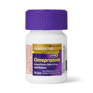 OTC | Omeprazole, Tablets, 20 mg, GoodSense | Delayed Release (42 EA/BX) | Quantity - 1x BX42