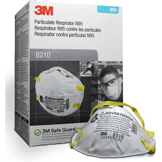 N95 Masks, Industrial | Cup, Universal, White, Particulate Respirator (20 EA/BX | 8 BX/Cs) | Quantity - 1x BX20