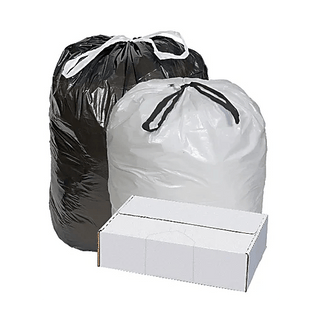 Trash Bags, Draw and Tie, 33 gal | 33" x 38" | 0.8 mil, Highmark (150 EA/BX) | Quantity - 1x CS150