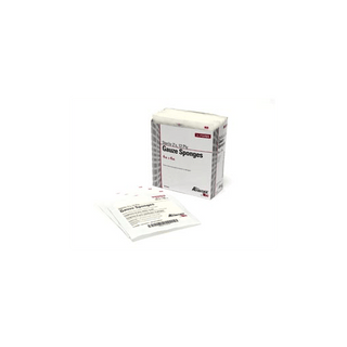 Gauze Sponges, Sterile, 4" x 4", 12-Ply | Woven (2 EA/PK | 25 PK/BX | 24 BX/CS) | Quantity - 1x BX50