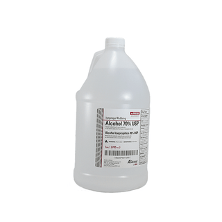 Alcohol, Isopropyl 70% | 1 gallon | Rubbing (4 EA/CS) | Quantity - 1x Each