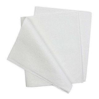 Drape Sheets, Tissue | Poly, 40" x 48", White |  (100 EA/CS) | Quantity - 1x CS100