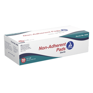 Non-Adherent Pads Sterile, 3" x 8" | Quantity - 1x CS