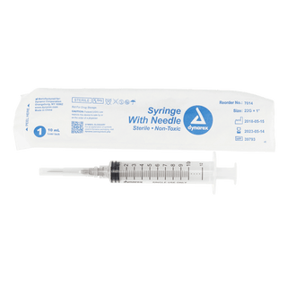 Syringes With Needle - 3cc - 25G, 1" Needle | Quantity - 1x CS