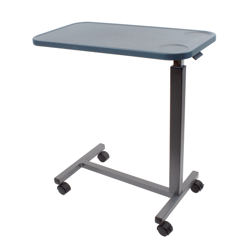 Overbed Table Plastic, Mahogany, 1pc/cs | Quantity - 1x CS