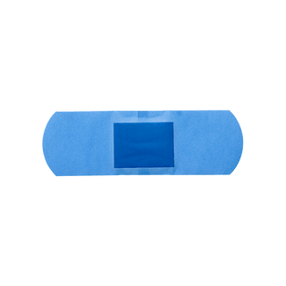 Blue Metal Detectable Plastic Strip  1" x 3" (60) | Quantity - 1x CS