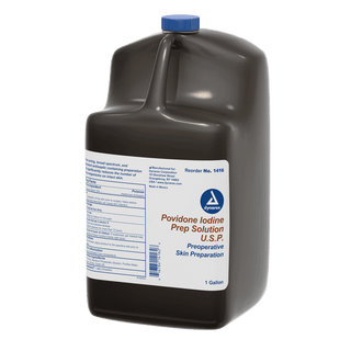 Povidone-Iodine Prep Solution - 1 Gallon | Quantity - 1x CS