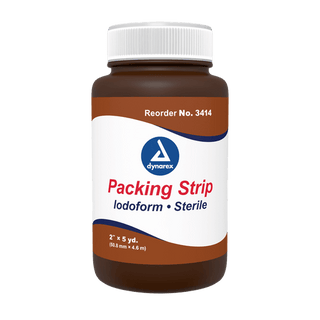 Packing Strips Iodoform - Sterile, 2" x 5 yd, 12/cs | Quantity - 1x CS