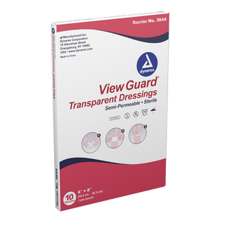 View Guard Transparent Dressings Sterile 6" x 8" | Quantity - 1x CS