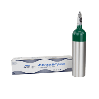 M6 Oxygen B-Cylinder with CGA870 Valve | Quantity - 1x CS