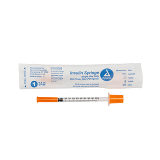 Insulin Syringe N/S - 1cc - 31G, 5/16" needle | Quantity - 1x CS