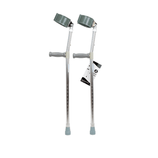 Forearm Crutches - Tall, 5'10" - 6'6", 1pc/bag,6bags/cs | Quantity - 1x CS