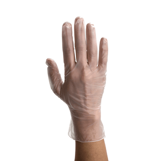 Safe-Touch® Vinyl Exam Gloves- Powder-Free - XL | Quantity - 1x CS