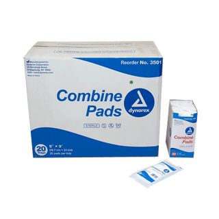 Combine Pads 1/pouch - Sterile, 8" x 10", 15/24/cs | Quantity - 1x CS